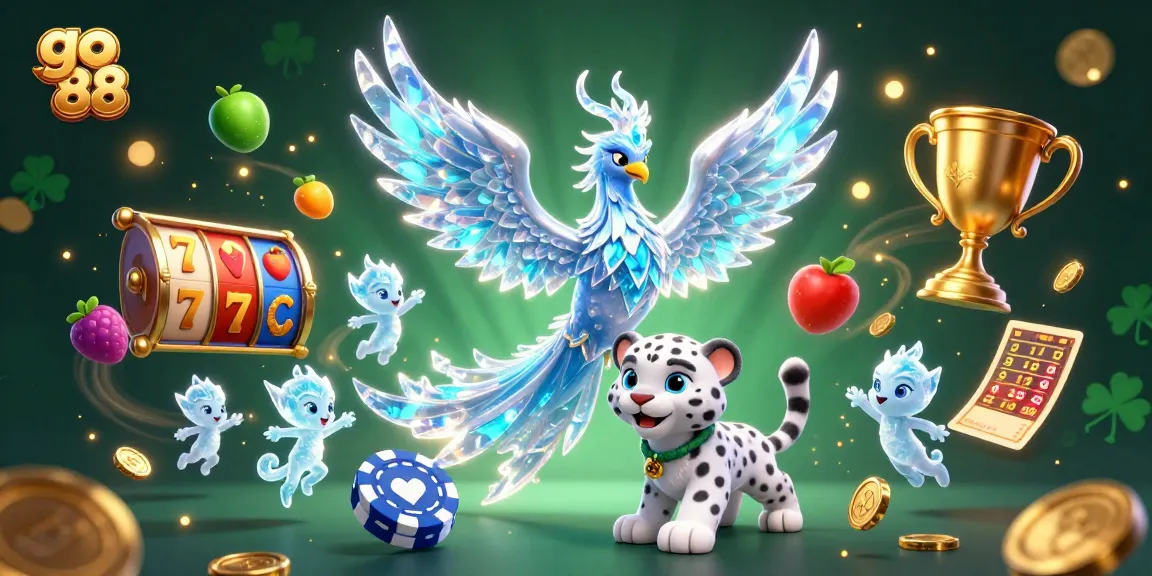 Experience go 88's vibrant features in this dynamic casino gaming scene with engaging characters and elements.