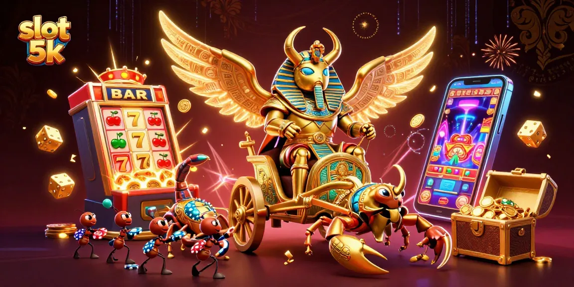 Experience thrilling wins at slot 5k with glorious jackpots and vibrant casino elements.